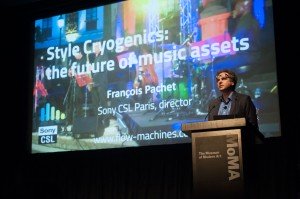 François Pachet presenting Style Cryogenics